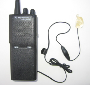 Radio with earpiece