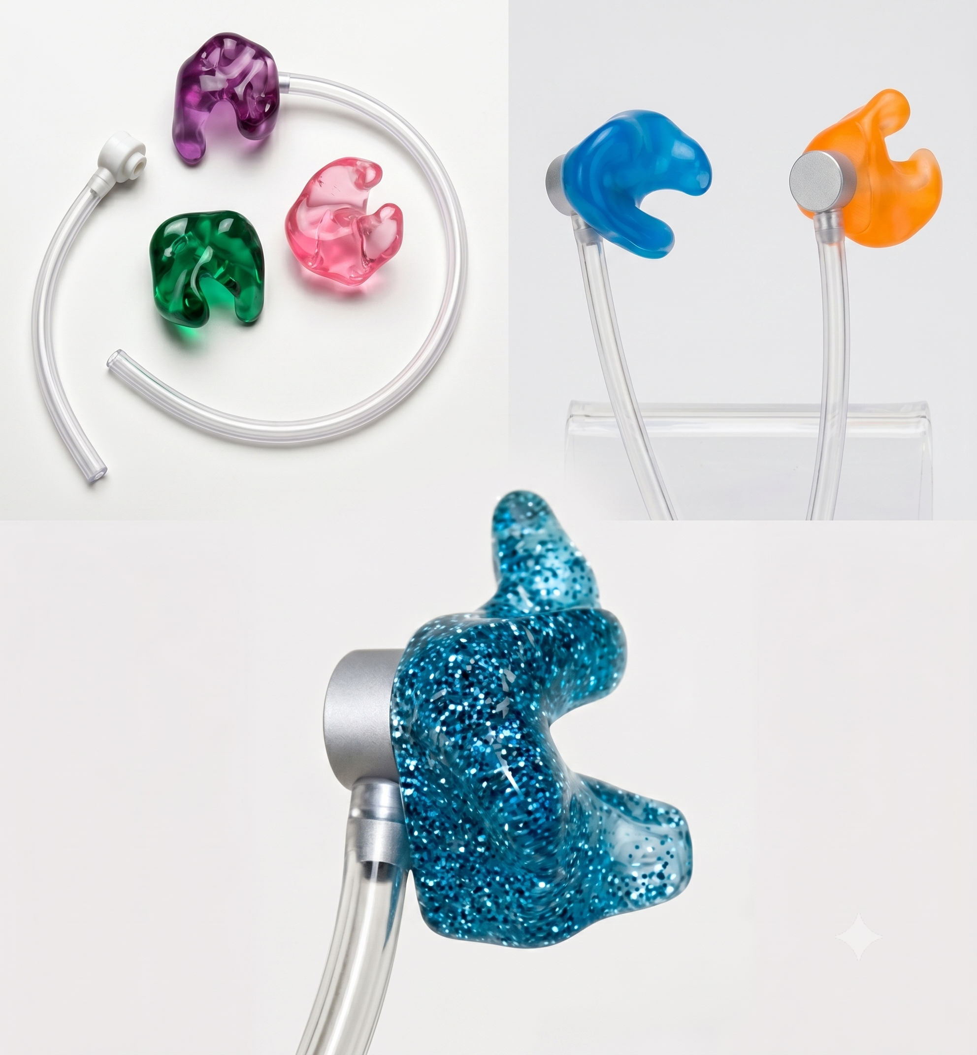Avery Sound custom-molded earpieces for dental and oral surgery professionals